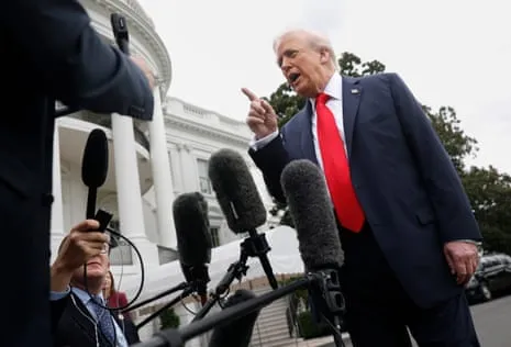 Ex-President Trump Confronts Aussie Reporter, Verifies Meeting with Anthony Albanese